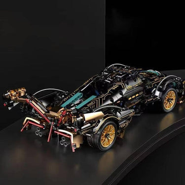 V12 Model Car Building Block Set With Working Steering And Suspension - Image 4