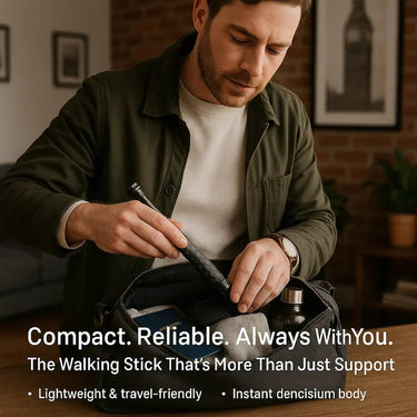 Walking Stick For Self Defense With Anti-Slip Grip And Instant Deployment - Image 9