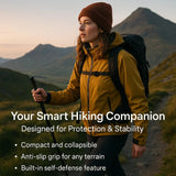 Walking Stick For Self Defense With Anti-Slip Grip And Instant Deployment - Image 12