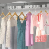 Wall Mounted Clothes Rack With Retractable 3-Tier Bar And Space-Saving Design For Drying Clothes Efficiently - Image 6