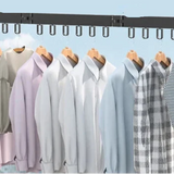 Wall Mounted Clothes Rack With Retractable 3-Tier Bar And Space-Saving Design For Drying Clothes Efficiently - Image 7