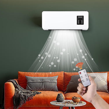 Wall Mounted Heater 2-In-1 Heated Clothes Airer And Room Heater With Remote Drying & Cooling - Image 2