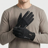 Water-Resistant Thermal Fishing Gloves With Touchscreen Fingertips And Zipped Wrist Closure For Warmth And Dexterity - Image 3