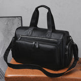 Weekender Travel Bag With Multiple Compartments And Detachable Shoulder Strap - Image 1