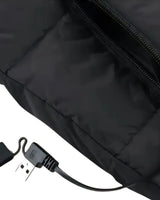 Women Heated Vest USB Rechargeable Electric Slim Fit Quilted High Stand Collar - Image 5