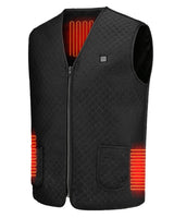 Women Heated Vest With Diamond Quilted Slim Fit And USB Rechargeable Design - Image 2