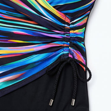 Women's One Piece Swimsuit Flattering Monokini V-Neck - detail
