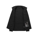 Women's Heated Fleece Jacket USB Zip Front Stand Collar Electric Warm Coat With Internal Heating Panels - Image 4