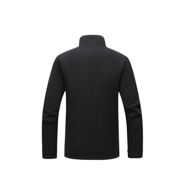 Women's Heated Fleece Jacket USB Zip Front Stand Collar Electric Warm Coat With Internal Heating Panels - Image 5