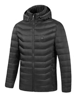 Women's Heated Jacket Electric Puffer Coat With Chest Power Control And Built-In Heating Elements - Image 3