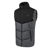 Women's Heated Vest With USB Rechargeable Battery Powered Puffer Stand Collar And Heat-Reflective Lining - Image 7
