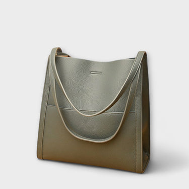 Women's Structured Handbag with Clean Lines and Reinforced Base