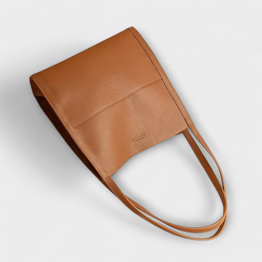 Women's Structured Handbag with Clean Lines and Reinforced Base