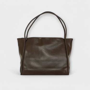 Women's Structured Handbag with Top Handle and Detachable Strap