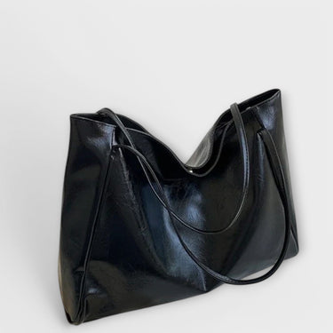 Women's Structured Handbag with Top Handle and Detachable Strap