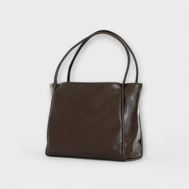 Women's Structured Handbag with Top Handle and Detachable Strap