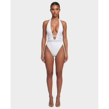 Women's Swimsuit Flattering Monokini Braided-Rope - Image 10