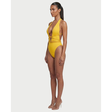 Women's Swimsuit Flattering Monokini Braided-Rope - Image 3