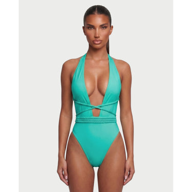 Women's Swimsuit Flattering Monokini Braided-Rope - Image 36