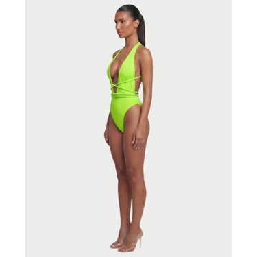 Women's Swimsuit Flattering Monokini Braided-Rope - Image 43