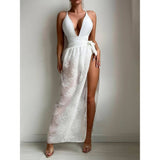 Women's Swimwear Flattering Plunge Swimsuit V-Neck - Image 1