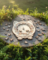 Wooden Cat Puzzle 135-Piece Adult Jigsaw In Gentle Morandi Hues - Image 3